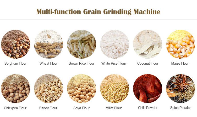 small grain grinding machine for sale at factory low price