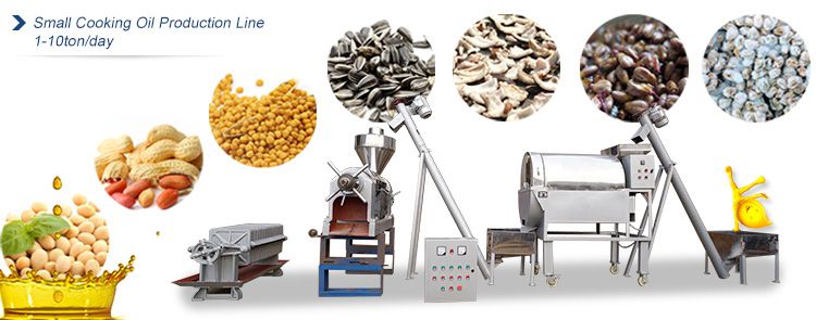 small cooking oil processing plant